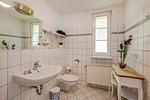 Badezimmer - Ferienwohnung Waldhaus 4.1 mit Terrasse und Grillmöglichkeit - Hunde sind willkommen - Top-Hundeurlaub