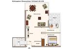 Grundriss - Dünenschloss 1-28 - Top-Hundeurlaub