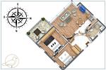 Grundriss - Haus Strandoase 27 - Top-Hundeurlaub