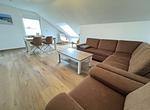 Wohnzimmer - Dünenkoje Ost - Top-Hundeurlaub