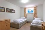 Ferienhaus Havelquelle Schlafzimmer mit zwei Einzelbetten - Havelquelle - Top-Hundeurlaub