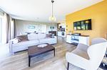 Ferienwohnung Strandidylle Ostseebad Wustrow Sitzecke - Strandidylle - Top-Hundeurlaub