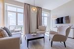 Ferienwohnung Ostseefeeling Ostseebad Wustrow ZweiWasser Alte Seefahrtschule Wohnzimmer - Ostseefeeling - Top-Hundeurlaub