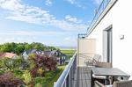 Ferienwohnung Boddenglück Ostseebad Wustrow ZweiWasser Alte Seefahrtschule Balkon mit Weitblick - Boddenglück - Top-Hundeurlaub