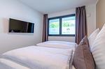 Schlafzimmer - Frau Hummel - Top-Hundeurlaub
