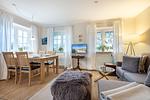 Wohnzimmer - Paulas Hüs - Ina - Top-Hundeurlaub