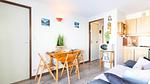 DiningRoom - Ferienwohnung für 5 Personen (25 m²) in Le Pla d'Adet - Top-Hundeurlaub