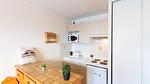 Kitchen - Ferienwohnung für 7 Personen (33 m²) in Saint-Lary - Top-Hundeurlaub