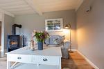 Wohnzimmer - Reetdachkate Fjord Cottage - Haushälfte Backbord - Top-Hundeurlaub