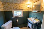 Badezimmer - Reetdachkate Fjord Cottage - Haushälfte Backbord - Top-Hundeurlaub