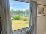 Ausblick auf den See aus dem Schlafzimmer der Villa Saleboda - Villa Saleboda - Top-Hundeurlaub