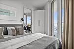Schlafzimmer - Ferienwohnung "Fernsicht" Marina Wendtorf - Top-Hundeurlaub