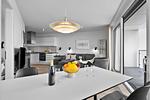 Wohnzimmer - Ferienwohnung "Fernsicht" Marina Wendtorf - Top-Hundeurlaub
