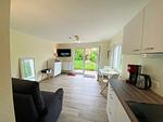 Wohnzimmer - Bungalow - Top-Hundeurlaub