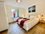 Schlafzimmer - Bungalow - Top-Hundeurlaub