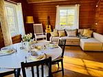 Essbereich im gemütlichen Schwedenhaus Sommerlycka - Haus Sommerlycka - Top-Hundeurlaub