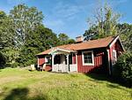 Rotes Ferienhaus Sommerlycka in ruhiger Lage am Ortsrand von Fågelfors - Haus Sommerlycka - Top-Hundeurlaub