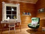 Gemütliche Sitzecke im liebevoll renovierten Ferienhaus Sommerlycka - Haus Sommerlycka - Top-Hundeurlaub