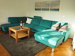 Wohnzimmer - Ferienwohnung Austernfischer Ockholm - Top-Hundeurlaub