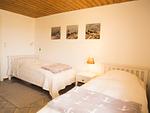 Schlafzimmer - Ferienwohnung Austernfischer Ockholm - Top-Hundeurlaub