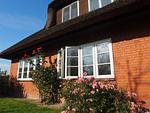 Garten - Ferienwohnung Austernfischer Ockholm - Top-Hundeurlaub