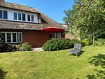 Garten - Ferienwohnung Austernfischer Ockholm - Top-Hundeurlaub
