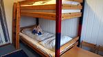 Schlafzimmer - Ferienhaus auf der kleinen Gaarde Ockholm - Top-Hundeurlaub