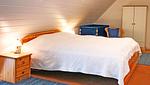 Schlafzimmer - Ferienhaus auf der kleinen Gaarde Ockholm - Top-Hundeurlaub