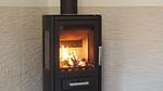 Kamin-/Ofen - Ferienhaus auf der kleinen Gaarde Ockholm - Top-Hundeurlaub