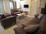 Wohnzimmer - Ferienhaus auf der kleinen Gaarde Ockholm - Top-Hundeurlaub