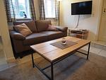 Wohnzimmer - Ferienhaus auf der kleinen Gaarde Ockholm - Top-Hundeurlaub