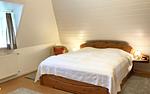 Schlafzimmer - Ferienhaus auf der kleinen Gaarde Ockholm - Top-Hundeurlaub