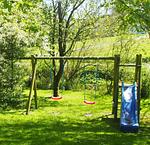 Garten - Ferienhaus auf der kleinen Gaarde Ockholm - Top-Hundeurlaub