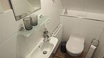 Badezimmer - Ferienwohnung Strandkrabbe Ockholm - Top-Hundeurlaub