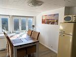 Küche / Küchenzeile - Ferienwohnung Strandkrabbe Ockholm - Top-Hundeurlaub