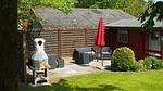 Grillbereich - Ferienwohnung Strandkrabbe Ockholm - Top-Hundeurlaub