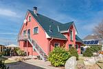 Fassade / Eingang - Ferienwohnung Thurbruch mit Sonnenterrasse, ruhig gelegen und perfekt für 4 Personen. - Top-Hundeurlaub