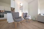 Wohnzimmer - Ferienwohnung 0.8/ Erck - Top-Hundeurlaub