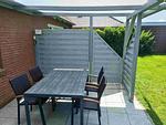 Terrasse - Ferienhaus vor den Toren Greetsiels - Top-Hundeurlaub
