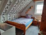 Schlafzimmer - Ferienhaus vor den Toren Greetsiels - Top-Hundeurlaub