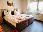 Schlafzimmer - Ferienhaus vor den Toren Greetsiels - Top-Hundeurlaub