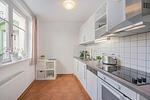 Küche / Küchenzeile - Ferienwohnung Kanten nur 500 Meter bis zum Strand mit Sonnenterrasse - Top-Hundeurlaub