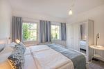 Schlafzimmer - Ferienwohnung Kanten nur 500 Meter bis zum Strand mit Sonnenterrasse - Top-Hundeurlaub