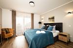 Schlafzimmer - Ferienwohnung Holiday Home 10 - Top-Hundeurlaub