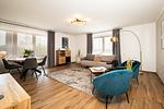 Wohnzimmer - Ferienwohnung Holiday Home 10 - Top-Hundeurlaub