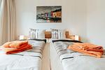 Schlafzimmer - Appartement Kranich - Top-Hundeurlaub