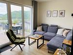 Wohnzimmer - Ferienhaus Sonnenweg 40 - Top-Hundeurlaub