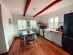 Küche im Ferienhaus Villa Hjortlund auf der Damwildfarm in Tyringe Skåne - Hus Hjortlund - Top-Hundeurlaub