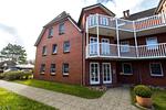 Fassade / Eingang - Appartement Zum Leuchtturm Whg. 8 - Top-Hundeurlaub
