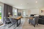 Wohnzimmer - Ferienhaus Seebrise - Top-Hundeurlaub